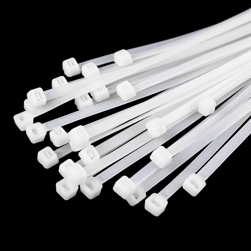 Professional Use Plastic Cable Ties 4.8 x 200 | White Color (25Pcs)