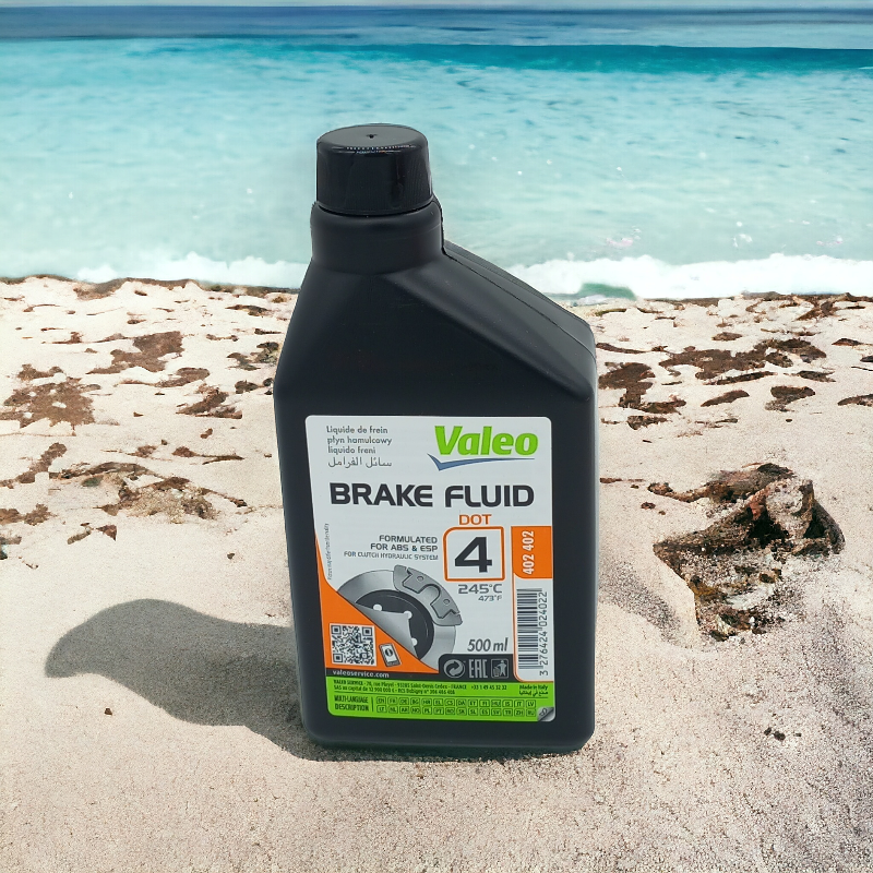 Valeo Liquido Impianto Frenante Tipo DOT4 Sintetico ABS / ESP Bottiglia 0,5 L BIBA-RICAMBI