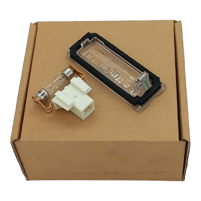 Luce Targa Con Lampadina Compatibile Per Peugeot Boxer III dal 2006-2013 BIBA-RICAMBI