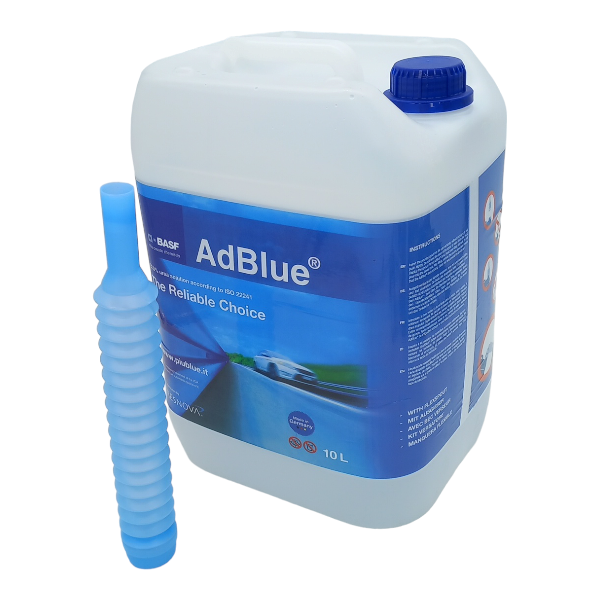 AdBlue BASF Con Dosatore Compatibile Euro 4-5-7 Tanica 10 LT BIBA-RICAMBI