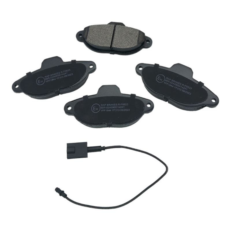 Kit 4 Pastiglie Freno Compatibile Per Fiat Panda II (169) 1.2 44KW-60CV BIBA-RICAMBI