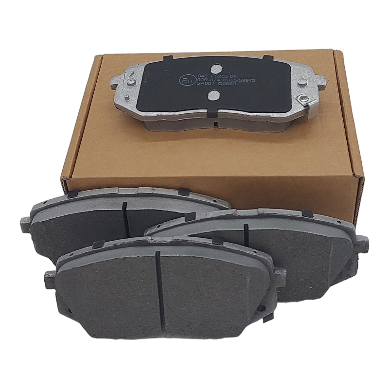 Kit 4 Pastiglie Freno Anteriori Compatibile Per Hyundai Tucson I (JM) dal 2004> BIBA-RICAMBI