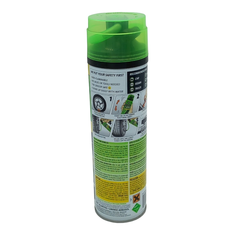 Spray Professionale Gonfiaggio Pneumatici Auto 600 ml BIBA-RICAMBI