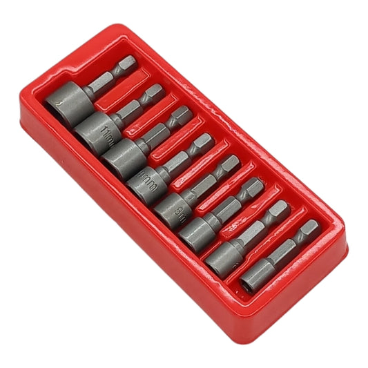 Set of 8 Socket Wrenches 1/4” Drive