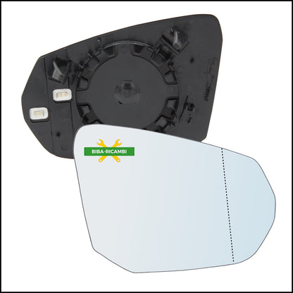 Aspherical Rearview Mirror Plate Right Passenger Side For Audi Q2 (GAB) from 2016&gt;