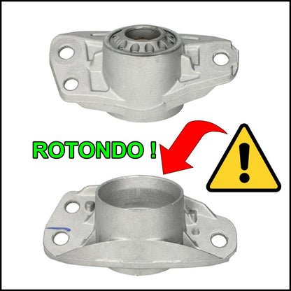 Supporti Per Ammortizzatori POSTERIORI (forma ovale)