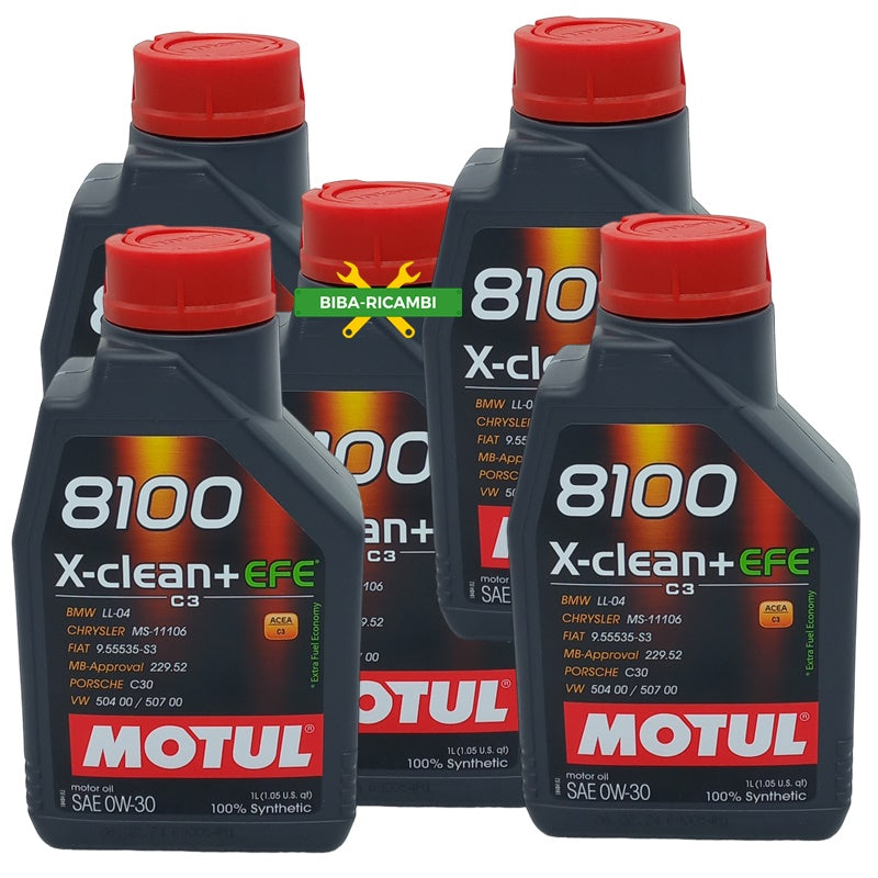 Kit Tagliando Filtri Olio 0W30 Per Skoda Octavia III 2.0 TDI 81KW-110CV BIBA-RICAMBI