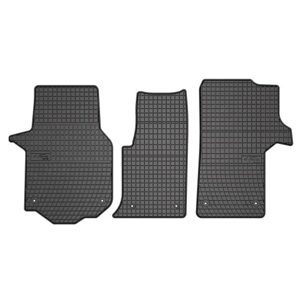 Kit Tappetini In Gomma Anteriori Compatibili Per VW Crafter (SYI) dal 2016> BIBA-RICAMBI