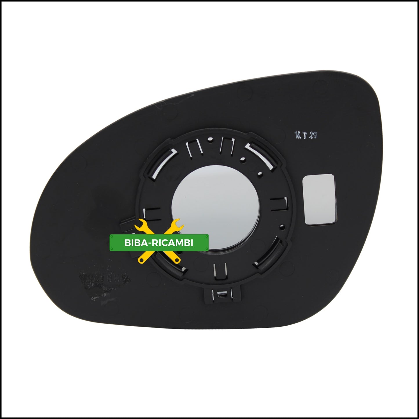 Piastra Retrovisore Asferica Lato Dx-Passeggero Per Hyundai i30 I (FD) dal 2007-2010