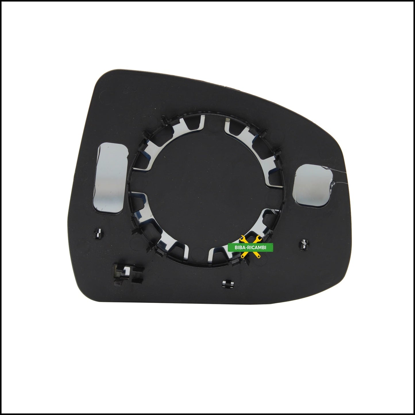 V. Piastra Specchio Retrovisore Asferica Lato Sx-Guidatore Per Ford Focus II (DA) solo dal 2007-2013 BIBA-RICAMBI