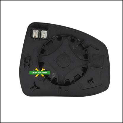 V. Piastra Specchio Retrovisore Termica Lato Sx-Guidatore Per Ford Focus II (DA) solo dal 2007-2013 BIBA-RICAMBI