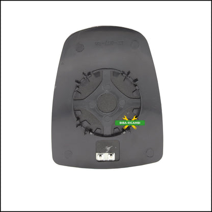 Piastra Specchio Retrovisore Termica Lato Sx-Guidatore Per Opel Vivaro A (X83) dal 2001-2007 BIBA-RICAMBI