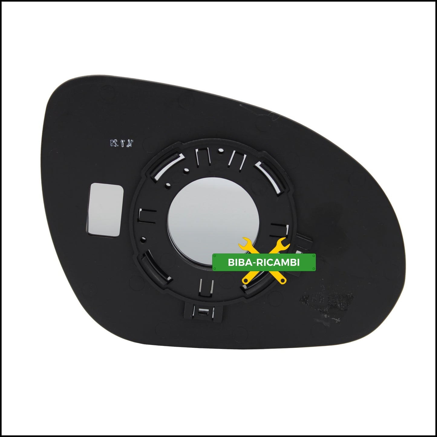 Aspherical Rearview Mirror Plate Left Driver Side For Hyundai i30 I (FD) from 2007-2010