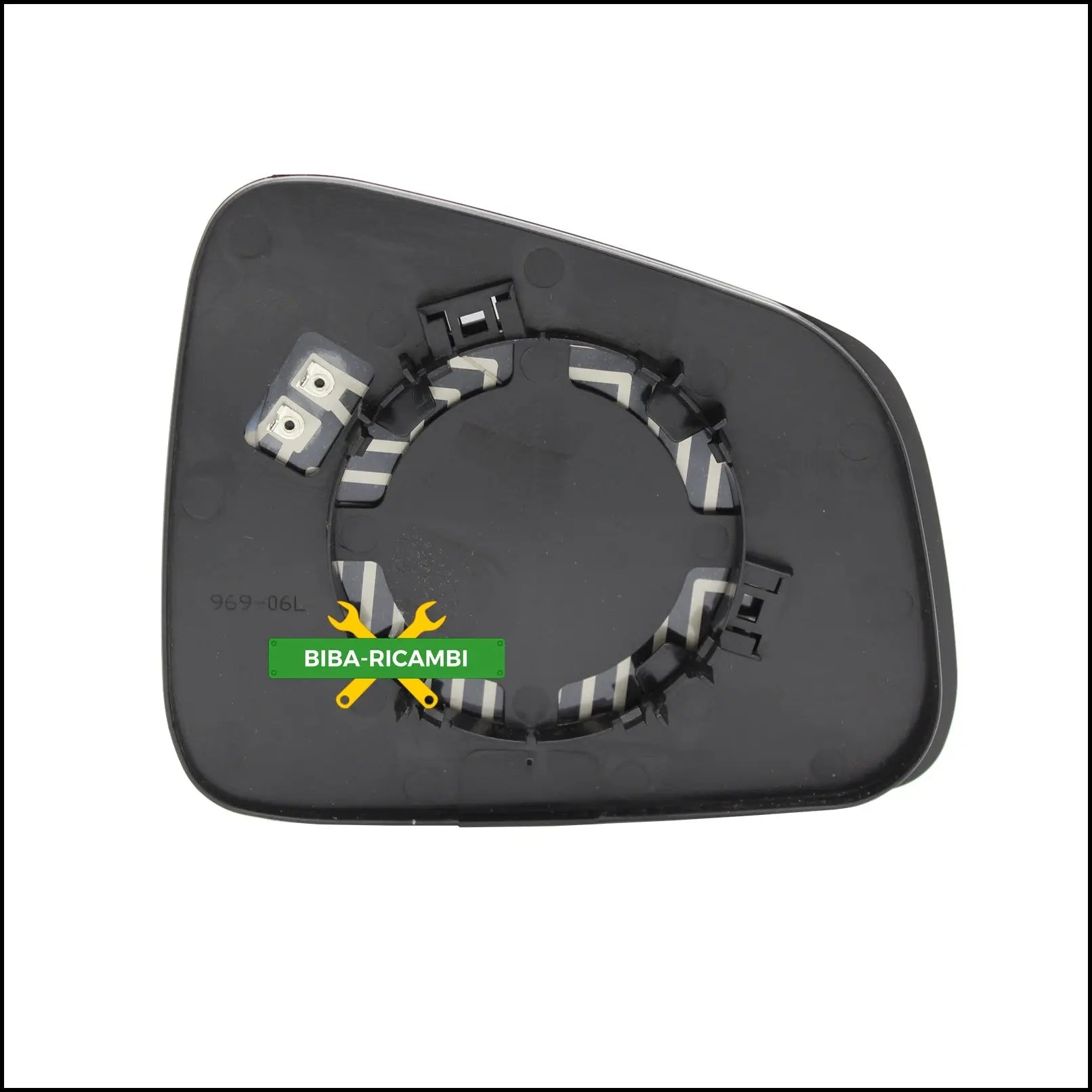 Piastra Specchio Retrovisore Termica Lato Sx-Guidatore Per Chevrolet Trax dal 2012&gt; BIBA-RICAMBI