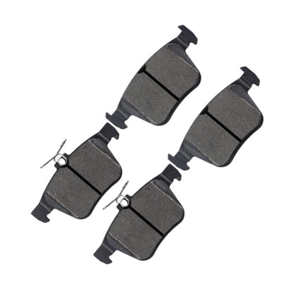 Front Rear Brake Pads + Brake Sensors Compatible For Land Rover