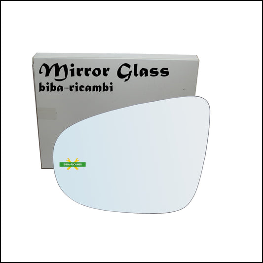 Chrome Rearview Mirror Glass Left Driver Side For Volkswagen Golf VI from 2008-2013