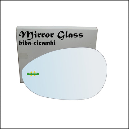 Chrome Rearview Mirror Glass Left Driver Side For Fiat Linea (323) from 2006&gt;