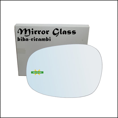 Chrome Rearview Mirror Glass Left Driver Side For BMW 1 Series (E81,E82,E87,E88) only from 2009-2013