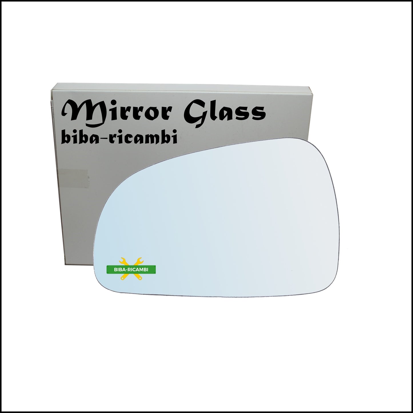 Chrome Rearview Mirror Glass Left Driver Side For Hyundai Matrix (FC) from 2001-2007