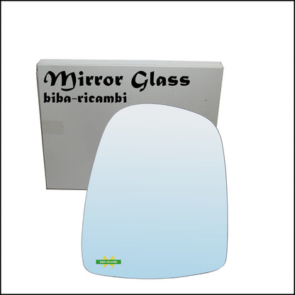 Chrome Rear View Mirror Glass Left Driver Side For Renault Trafic II (JL) from 2001&gt;