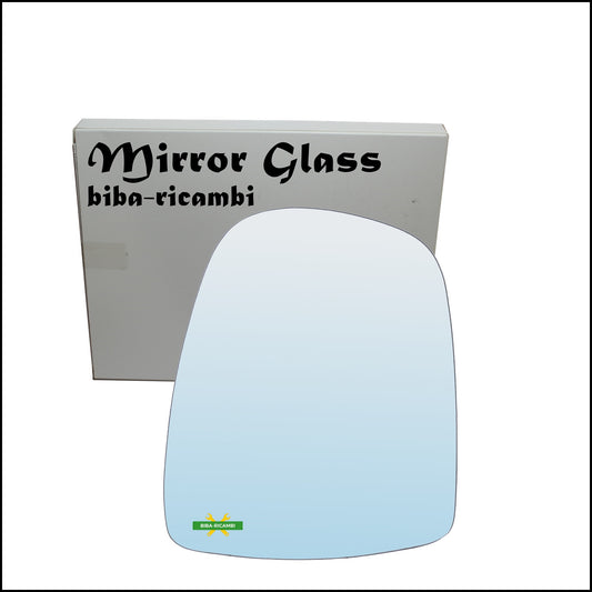 Chrome Rear View Mirror Glass Left Driver Side For Renault Trafic II (JL) from 2001&gt;