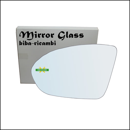 Left Driver Side Wing Mirror Glass For Opel Insignia B (Z18) from 2017&gt;