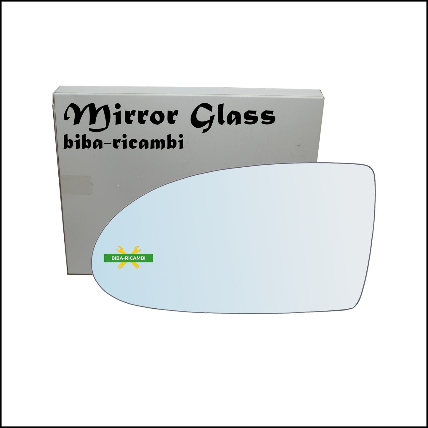 Left Driver Side Wing Mirror Glass For Hyundai Accent III (MC) 2005-2009