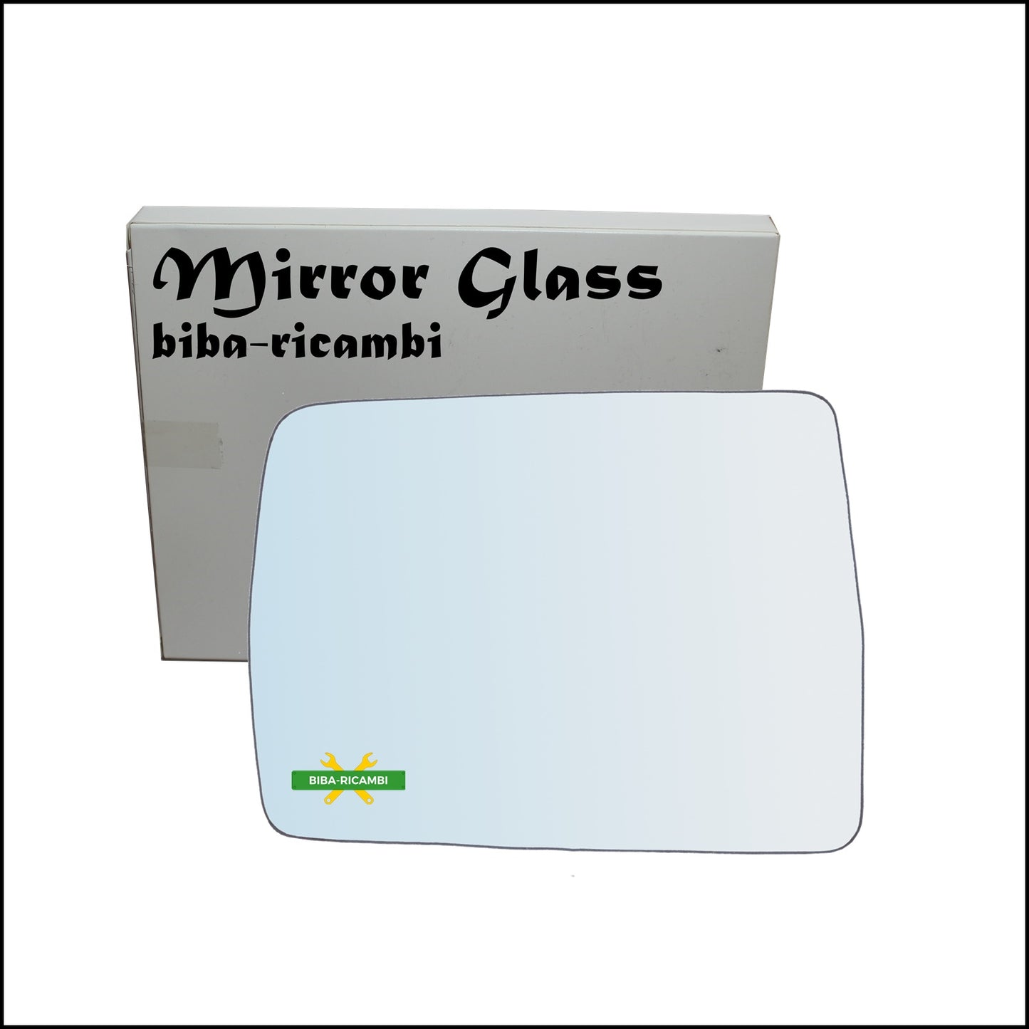 Left Driver Side Wing Mirror Glass For Daihatsu Rocky 1993-1998