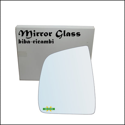 Left Driver Side Rear View Mirror Glass For Fiat Doblo II (263) from 2009&gt;