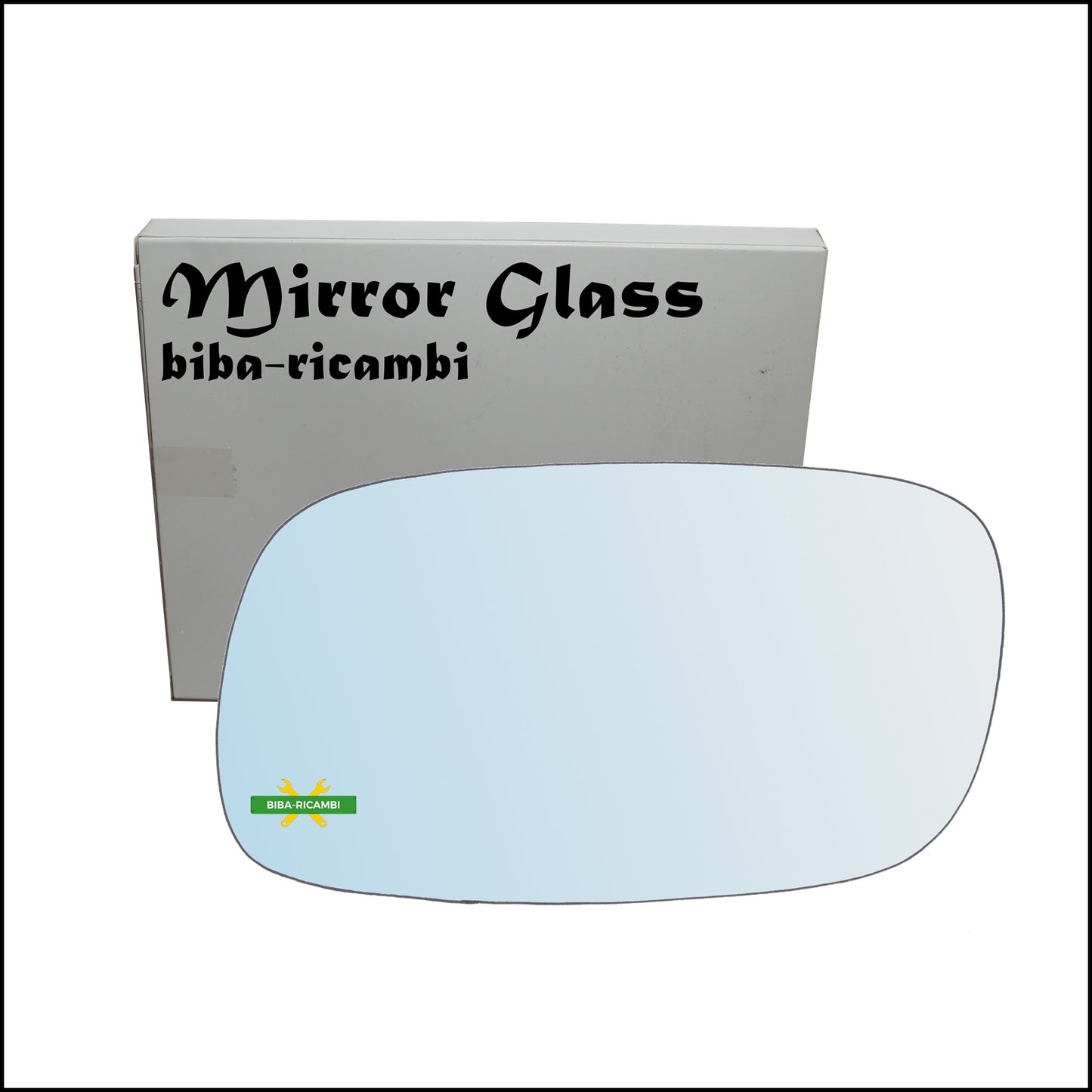 Chrome Rearview Mirror Glass Left Driver Side For Opel Astra F from 1991-1998