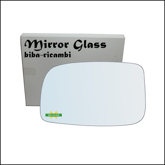 Left Driver Side Wing Mirror Glass For Subaru Justy IV from 2007-2010