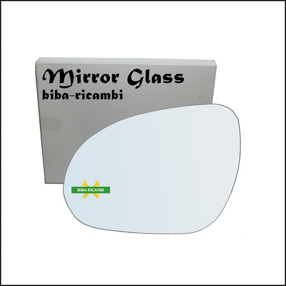 Left Driver Side Wing Mirror Glass For Hyundai i30 I (FD) from 2007-2010