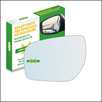 Left Driver Side Wing Mirror Glass For Renault Koleos I (HY) from 2008&gt;