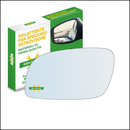 Left Driver Side Rear View Mirror Glass For Volkswagen Touran 2003-2010