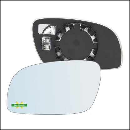 Heated Mirror Plate Left Driver Side For Volkswagen Touran I (1T1) from 2003-2010