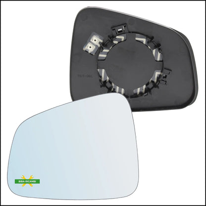 Piastra Specchio Retrovisore Termica Lato Sx-Guidatore Per Chevrolet Trax dal 2012&gt; BIBA-RICAMBI