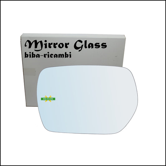 Chrome Rearview Mirror Glass Left Driver Side For Mitsubishi Outlander I (CU) from 2001-2006