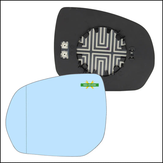 Piastra Specchio Azzurrato Termico Asferico Lato Sx-Guidatore Per Citroen C4 Picasso I dal 2006-2013 BIBA-RICAMBI