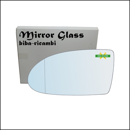 Aspherical Rearview Mirror Glass Left Driver Side For Hyundai Accent III (MC) from 2005-2009