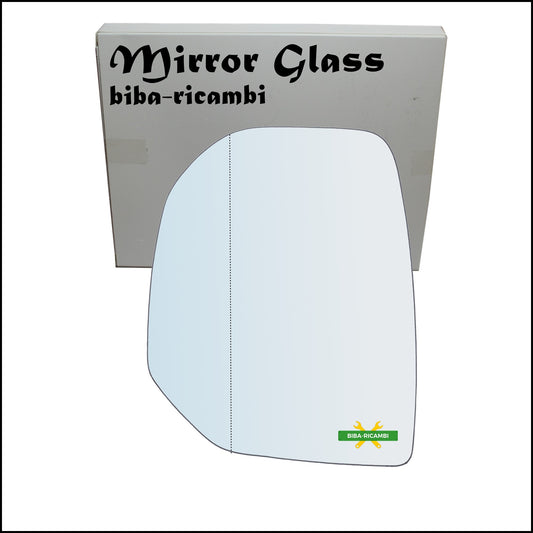 Aspherical Rear View Mirror Glass Left Driver Side For Citroen Berlingo II only from 2008-2012