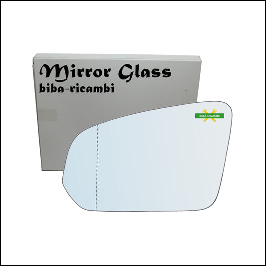 Aspherical Rearview Mirror Glass Left Driver Side For Volvo V60 II (225) from 2018&gt;