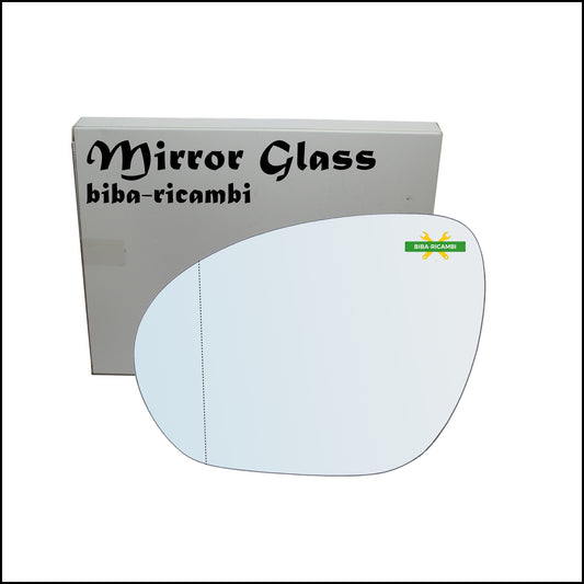 Aspherical Rearview Mirror Glass Left Driver Side For Nissan Cube (Z12) from 2007&gt;