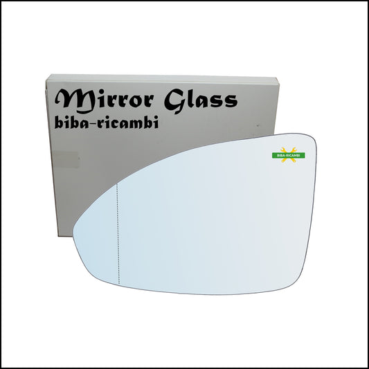 Aspherical Chrome Rearview Mirror Glass Left Driver Side For Chevrolet Cruze (J300) from 2009&gt;