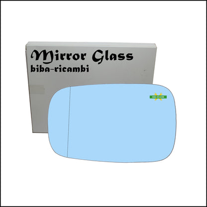 Aspherical Blue Rearview Mirror Glass Left Driver Side For Renault Clio III (BR0/1) from 2005-2009