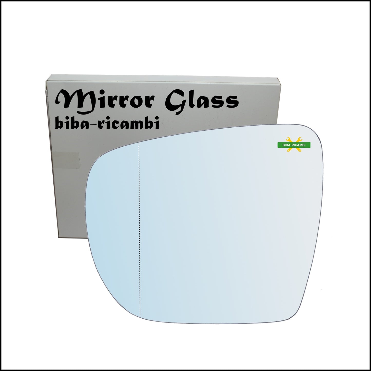 Aspherical Chrome Rearview Mirror Glass Left Driver Side For Hyundai ix35 (LM, EL, ELH) 2009&gt;