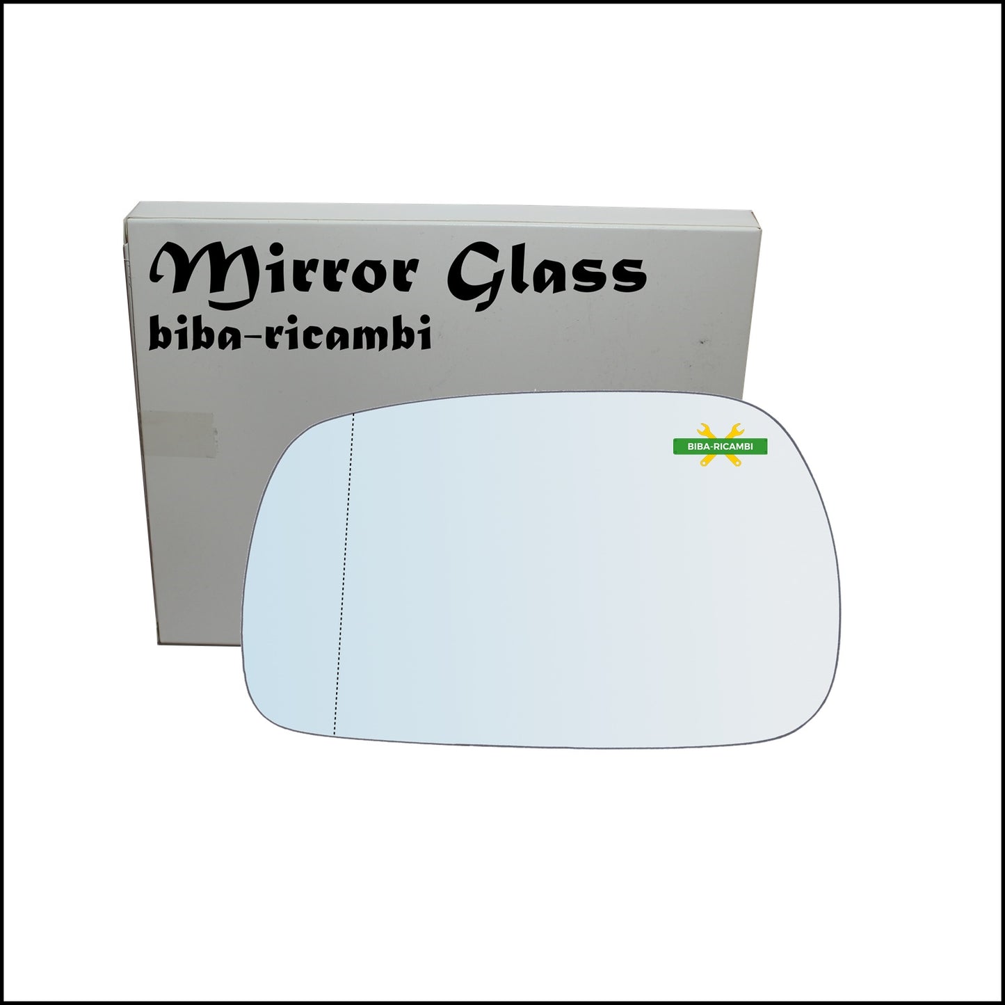 Aspherical Rearview Mirror Glass Left Driver Side For Toyota Corolla Verso (ZER) from 2004-2009