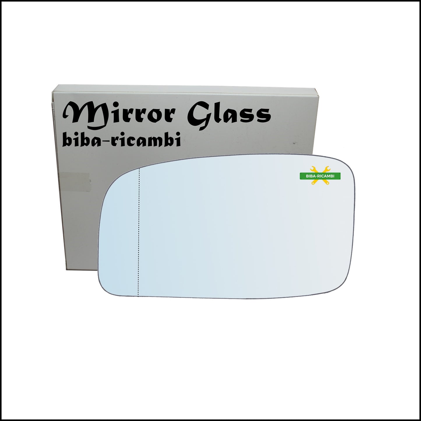 Aspherical Rearview Mirror Glass Left Driver Side For Peugeot 106 I (1A) from 1991-1996