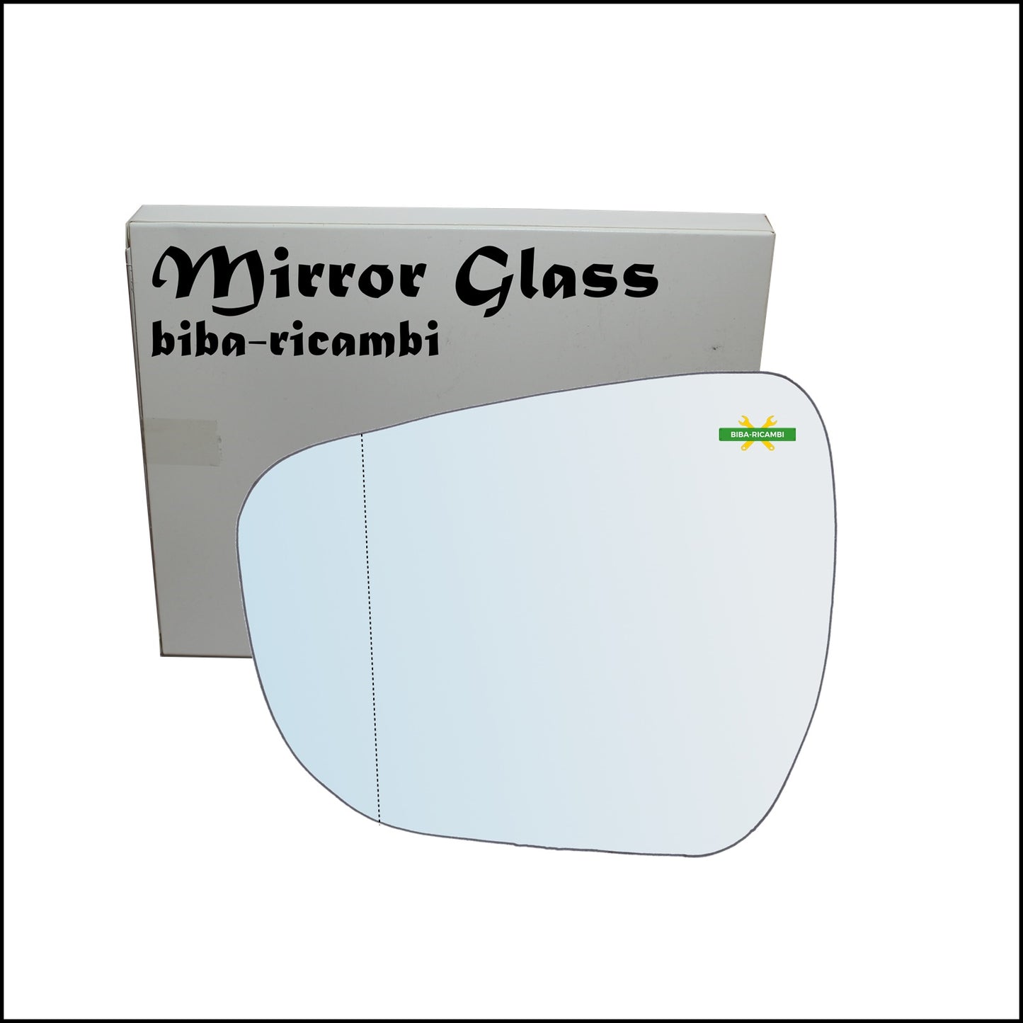 Aspherical Rearview Mirror Glass Left Driver Side For Suzuki Celerio (LF) from 2014&gt;