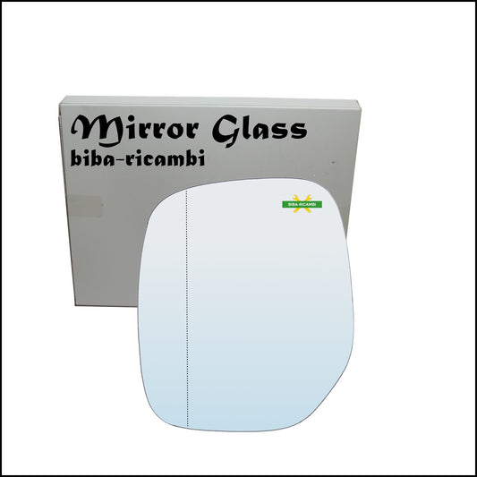 Aspherical Rearview Mirror Glass Left Driver Side For Citroen Berlingo I (M) from 1996-2011