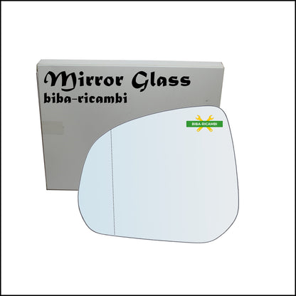 Aspherical Rearview Mirror Glass Left Driver Side For Suzuki Alto (GF) from 2009&gt;